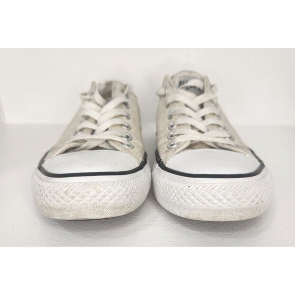 514783F Converse All Star Low Top Opalescent Sequin Shoes Womens Size 7 - Picture 3 of 11
